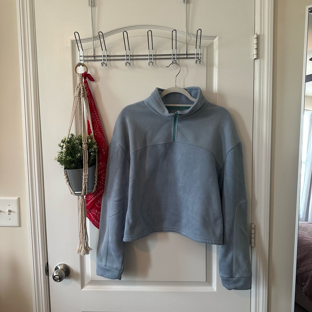 ReelLife Blue Quarter-Zip Pullover